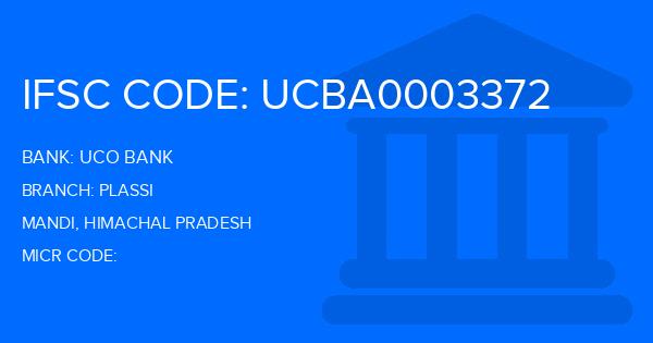 Uco Bank Plassi Branch IFSC Code