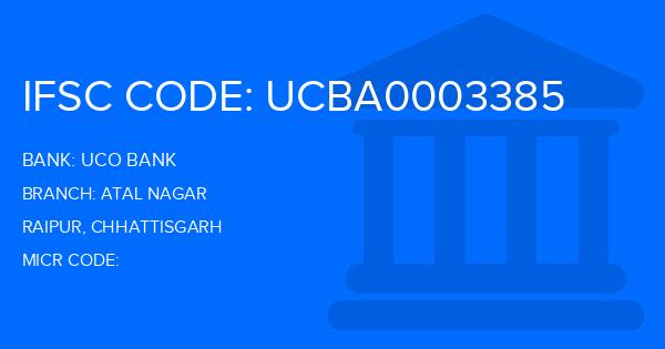 Uco Bank Atal Nagar Branch IFSC Code
