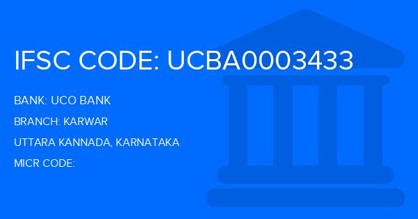 Uco Bank Karwar Branch IFSC Code