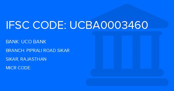 Uco Bank Piprali Road Sikar Branch IFSC Code