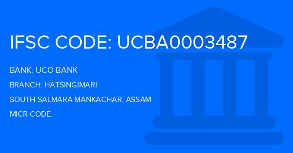 Uco Bank Hatsingimari Branch IFSC Code