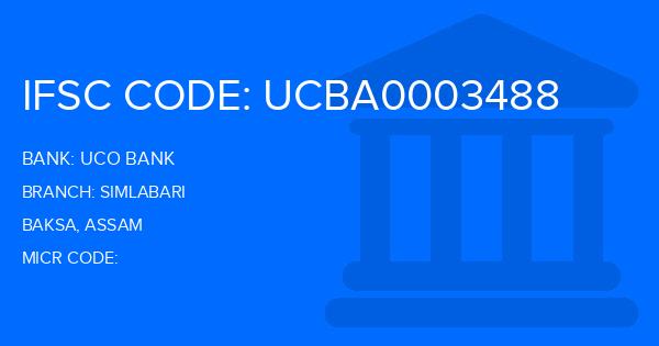Uco Bank Simlabari Branch IFSC Code