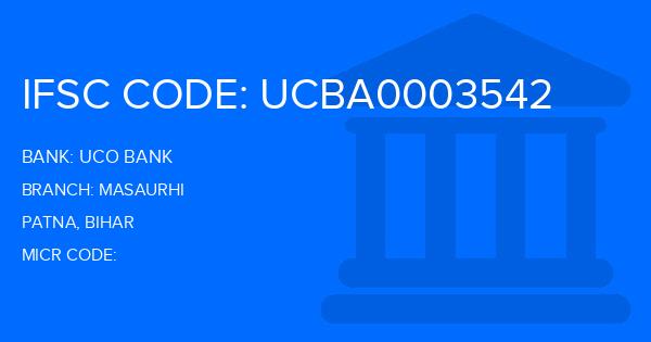 Uco Bank Masaurhi Branch IFSC Code