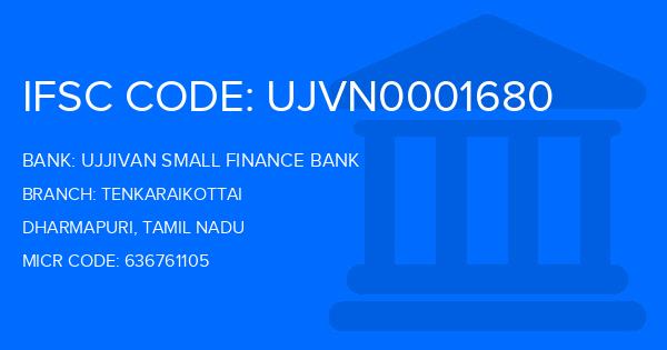 Ujjivan Small Finance Bank Tenkaraikottai Branch IFSC Code