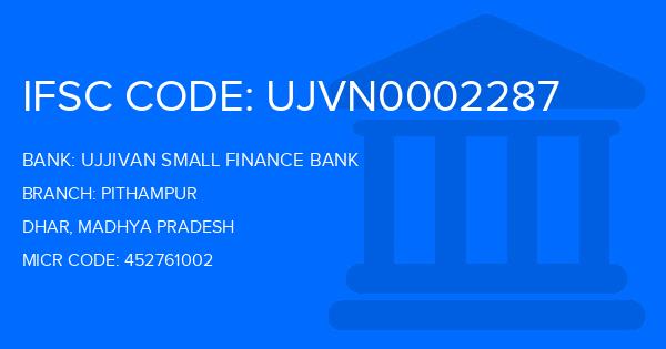 Ujjivan Small Finance Bank Pithampur Branch IFSC Code