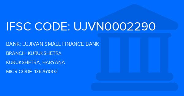 Ujjivan Small Finance Bank Kurukshetra Branch IFSC Code