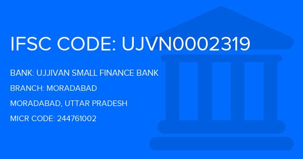 Ujjivan Small Finance Bank Moradabad Branch IFSC Code