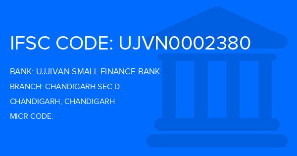 Ujjivan Small Finance Bank Chandigarh Sec D Branch IFSC Code