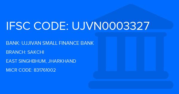 Ujjivan Small Finance Bank Sakchi Branch IFSC Code