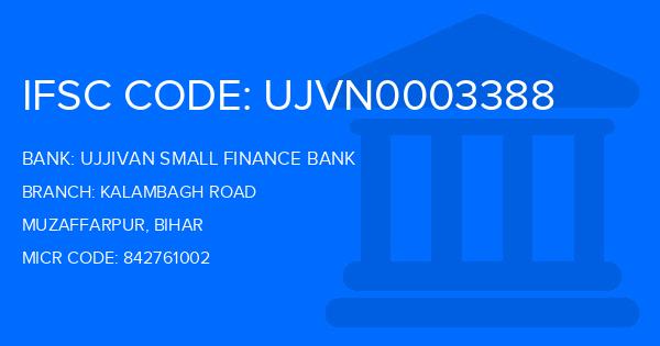 Ujjivan Small Finance Bank Kalambagh Road Branch IFSC Code