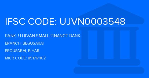 Ujjivan Small Finance Bank Begusarai Branch IFSC Code