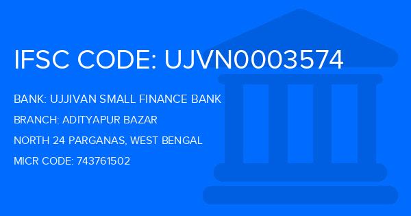 Ujjivan Small Finance Bank Adityapur Bazar Branch IFSC Code