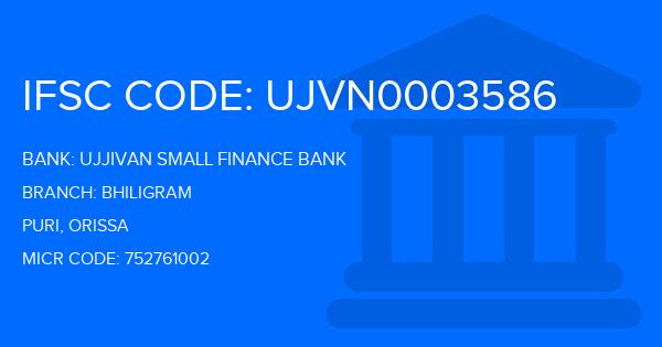 Ujjivan Small Finance Bank Bhiligram Branch IFSC Code
