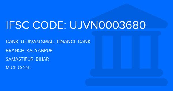 Ujjivan Small Finance Bank Kalyanpur Branch IFSC Code