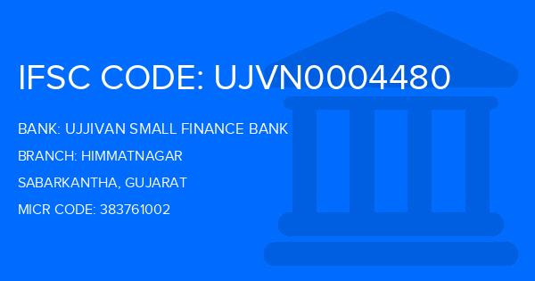 Ujjivan Small Finance Bank Himmatnagar Branch IFSC Code