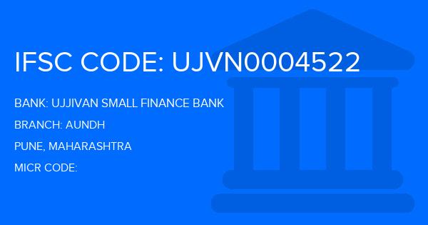 Ujjivan Small Finance Bank Aundh Branch IFSC Code