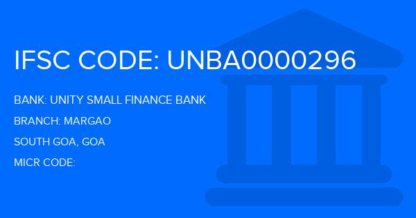 Unity Small Finance Bank Margao Branch IFSC Code