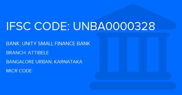 Unity Small Finance Bank Attibele Branch IFSC Code