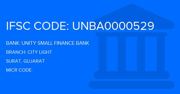 Unity Small Finance Bank City Light Branch IFSC Code