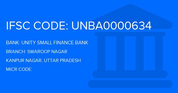Unity Small Finance Bank Swaroop Nagar Branch IFSC Code