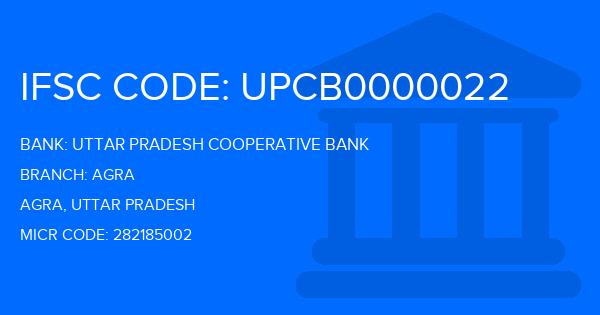 Uttar Pradesh Cooperative Bank Agra Branch IFSC Code