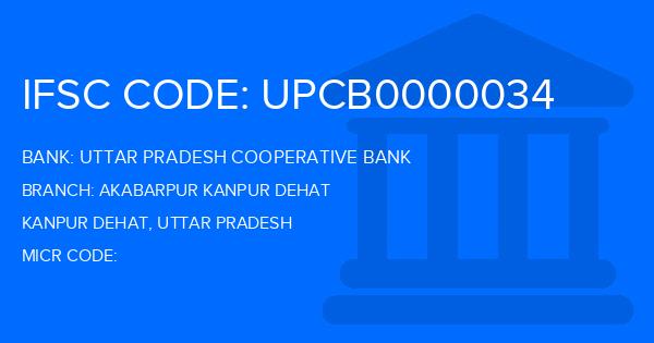 Uttar Pradesh Cooperative Bank Akabarpur Kanpur Dehat Branch IFSC Code