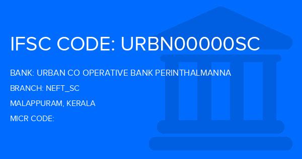 Urban Co Operative Bank Perinthalmanna Neft_Sc Branch IFSC Code