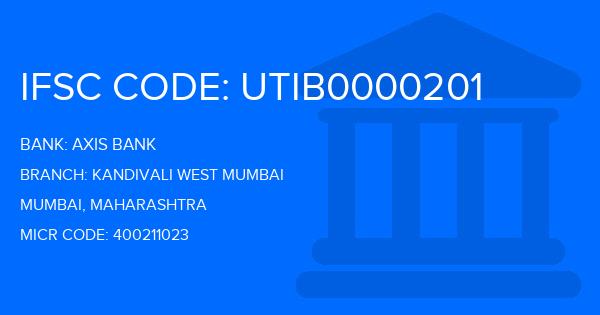 Axis Bank Kandivali West Mumbai Branch IFSC Code