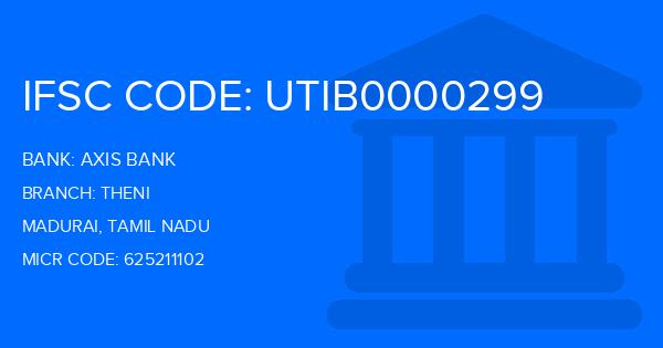 Axis Bank Theni Branch IFSC Code