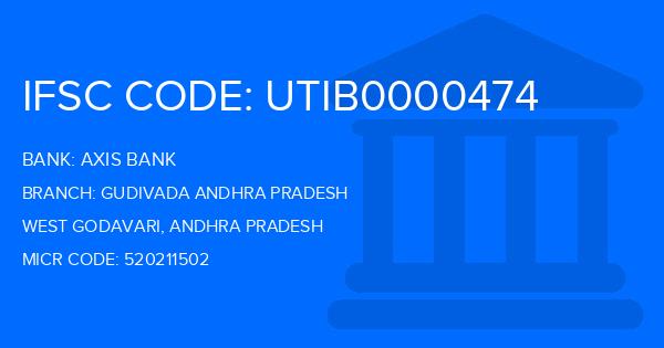 Axis Bank Gudivada Andhra Pradesh Branch IFSC Code