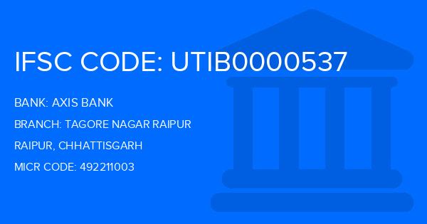 Axis Bank Tagore Nagar Raipur Branch IFSC Code