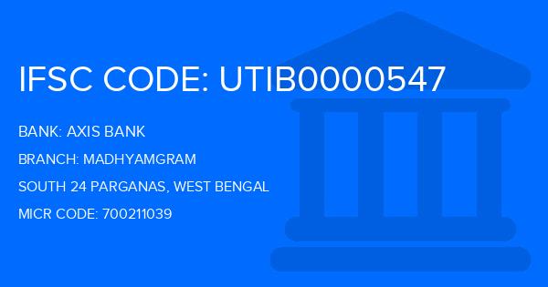 Axis Bank Madhyamgram Branch IFSC Code