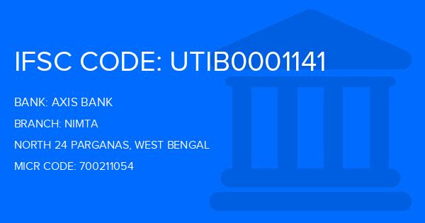 Axis Bank Nimta Branch IFSC Code