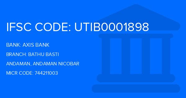 Axis Bank Bathu Basti Branch IFSC Code