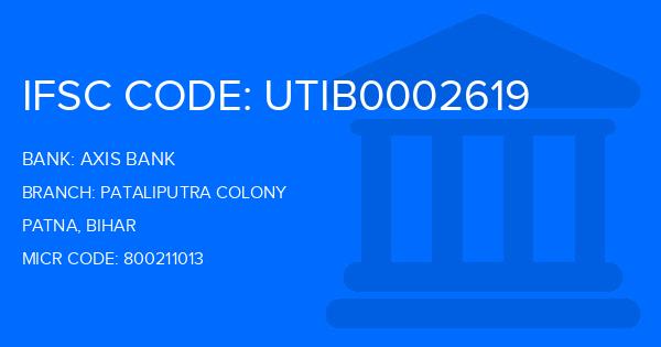 Axis Bank Pataliputra Colony Branch IFSC Code