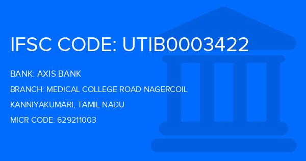 Axis Bank Medical College Road Nagercoil Branch IFSC Code