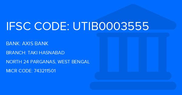 Axis Bank Taki Hasnabad Branch IFSC Code