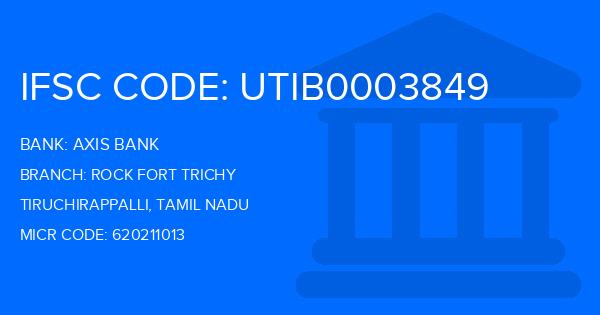 Axis Bank Rock Fort Trichy Branch IFSC Code
