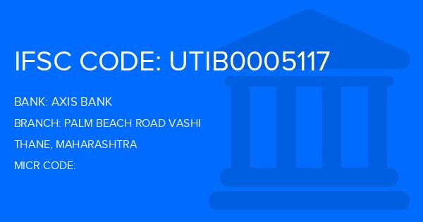 Axis Bank Palm Beach Road Vashi Branch IFSC Code
