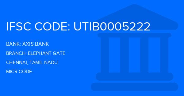 Axis Bank Elephant Gate Branch IFSC Code