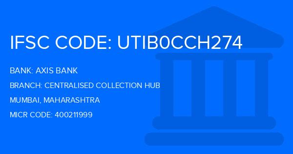 Axis Bank Centralised Collection Hub Branch IFSC Code