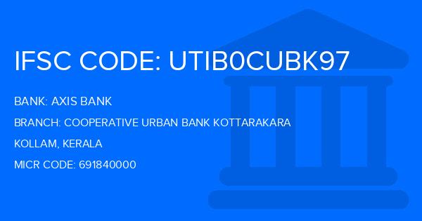 Axis Bank Cooperative Urban Bank Kottarakara Branch IFSC Code