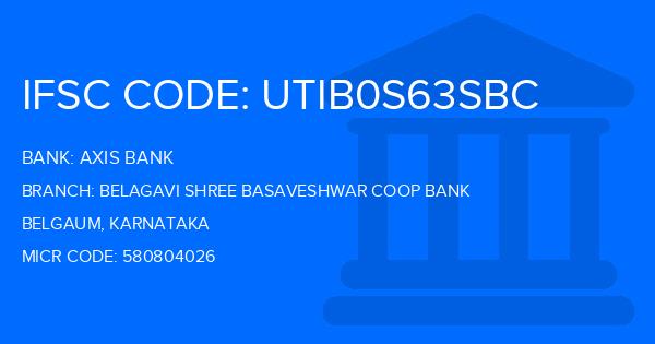 Axis Bank Belagavi Shree Basaveshwar Coop Bank Branch IFSC Code