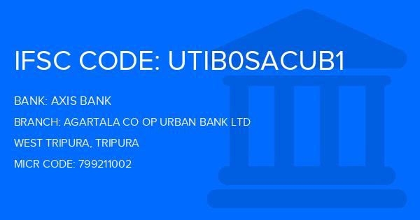 Axis Bank Agartala Co Op Urban Bank Ltd Branch IFSC Code