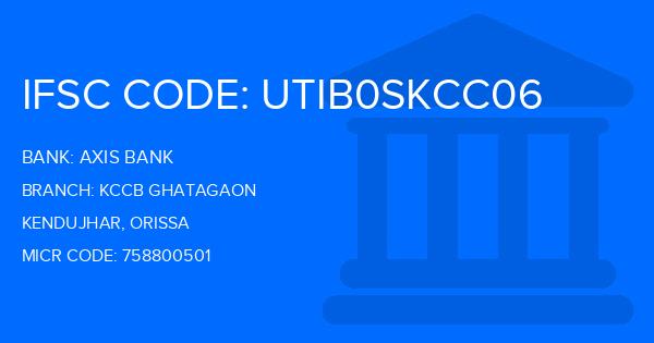 Axis Bank Kccb Ghatagaon Branch IFSC Code