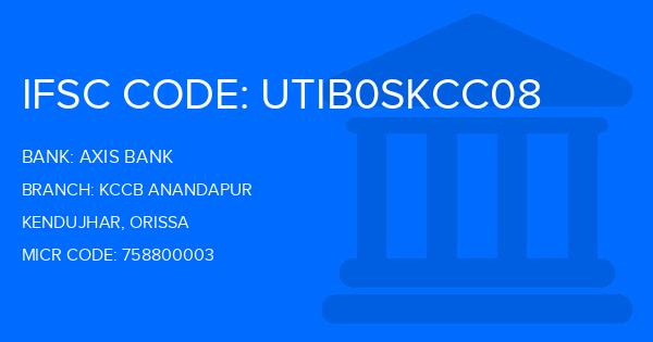 Axis Bank Kccb Anandapur Branch IFSC Code