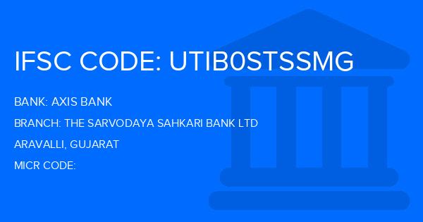 Axis Bank The Sarvodaya Sahkari Bank Ltd Branch IFSC Code