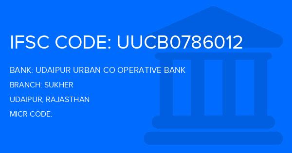 Udaipur Urban Co Operative Bank Sukher Branch IFSC Code