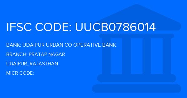 Udaipur Urban Co Operative Bank Pratap Nagar Branch IFSC Code