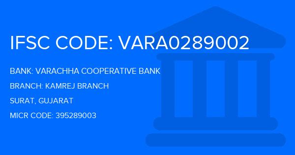 Varachha Cooperative Bank Kamrej Branch